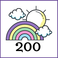 200 Books! Badge