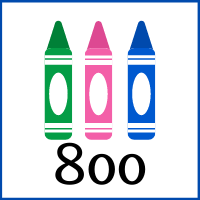800 Books! Badge